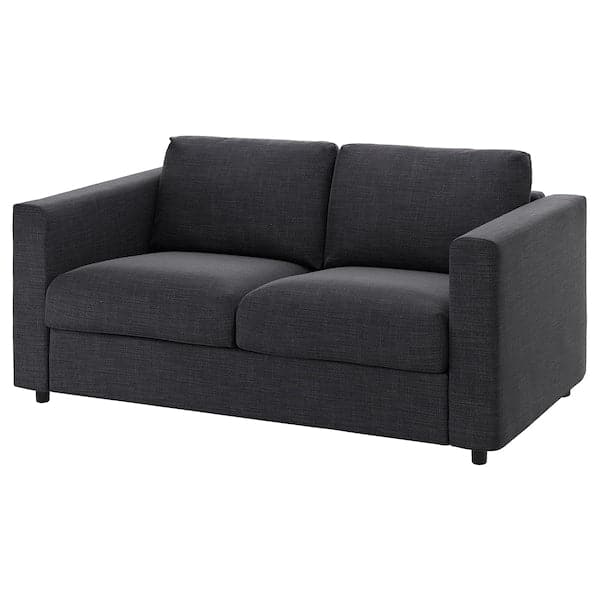 Ikea VIMLE - Cover for 2-seater sofa bed, Hillared anthracite ,