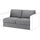 VIMLE - Liner for 2-seater element, Lejde grey/black ,