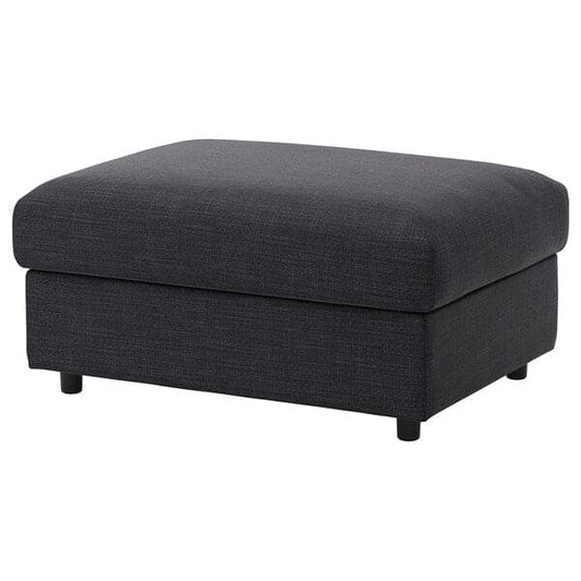 Ikea VIMLE - Footrest/container cover, Hillared anthracite ,