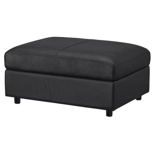 Ikea VIMLE Footrest with container - Grann/Bomstad black