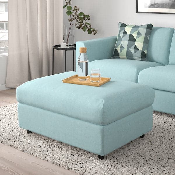 VIMLE Footrest with container - Saxemara blue , - best price from Maltashopper.com 49392596