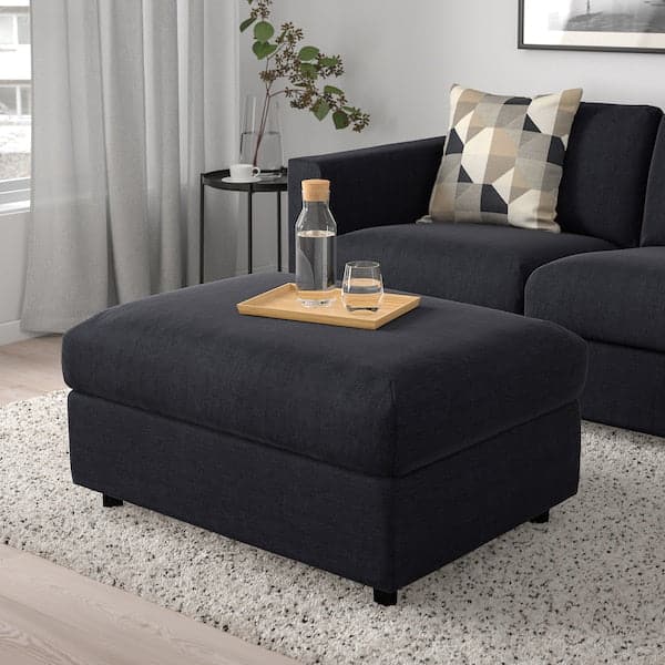 Ikea VIMLE - Footstool with Storage Unit ,