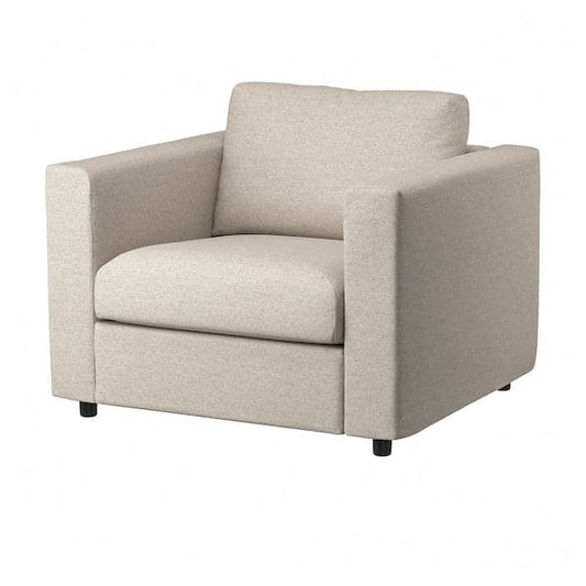Ikea VIMLE - Armchair, Gunnared beige ,