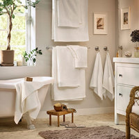 VINARN - Bath towel, white, 70x140 cm - best price from Maltashopper.com 60554846