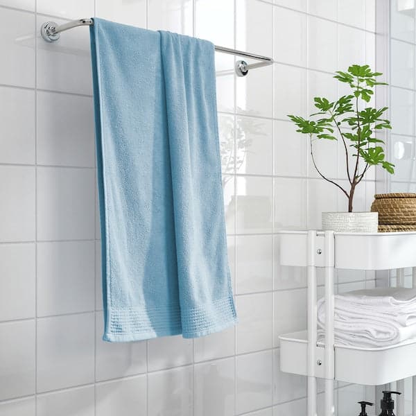 VINARN - Bath towel, blue, 70x140 cm - best price from Maltashopper.com 80549873