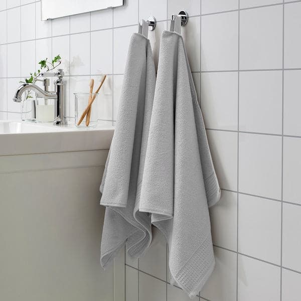 VINARN - Hand towel, light grey, 50x100 cm - best price from Maltashopper.com 50521234