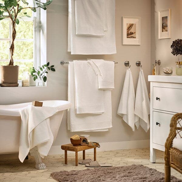 VINARN - Guest towel, white, 30x50 cm - best price from Maltashopper.com 70554855