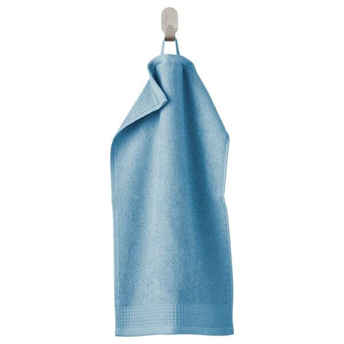 VINARN - Asciugamano ospite, blu, 30x50 cm , 30x50 cm
