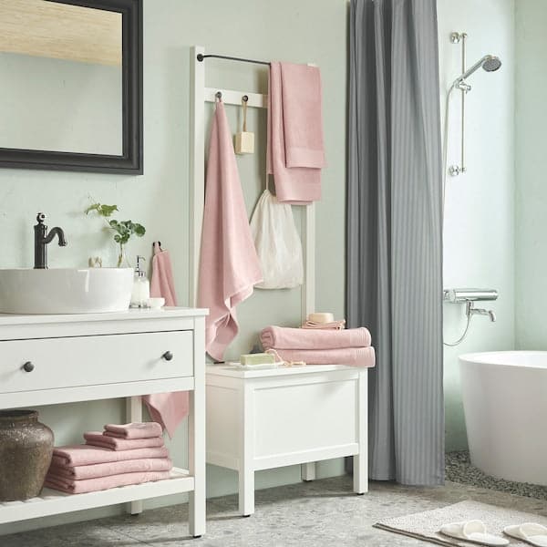 VINARN - Bath towel, light pink, 70x140 cm - best price from Maltashopper.com 70521214
