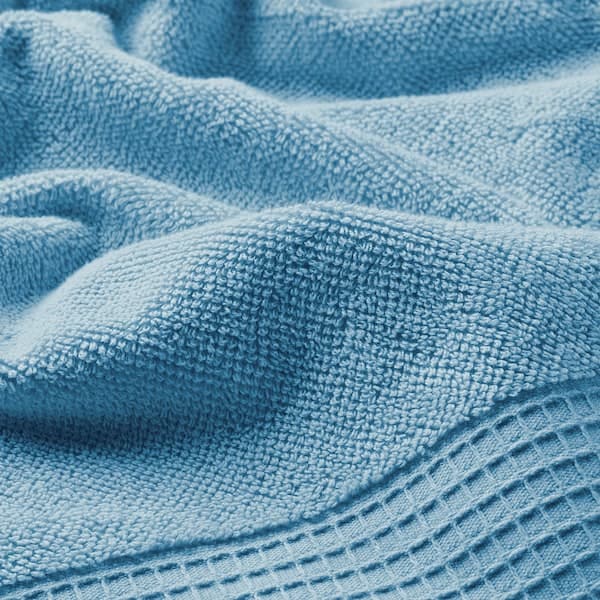 VINARN - Bath sheet, blue, 100x150 cm - best price from Maltashopper.com 10549876