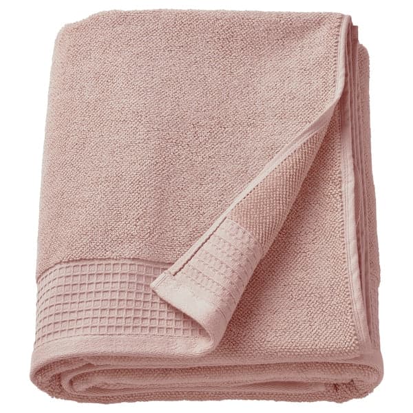 VINARN - Bath sheet, light pink, 100x150 cm - best price from Maltashopper.com 40521220