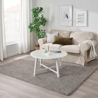 VINDEBÄK - Rug, high pile, light beige, 160x230 cm - best price from Maltashopper.com 20507890
