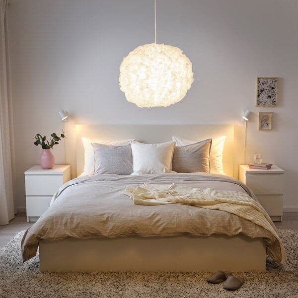 VINDKAST - Pendant lamp, white, 50 cm - best price from Maltashopper.com 20450520