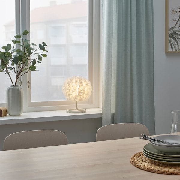 Ikea VINDKAST - Table lamp, white, 26 cm