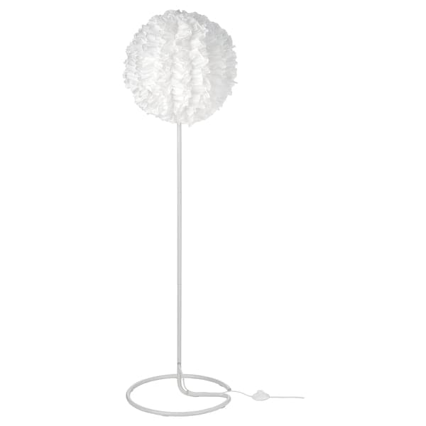 Ikea VINDKAST - Lampada da terra, bianco ,