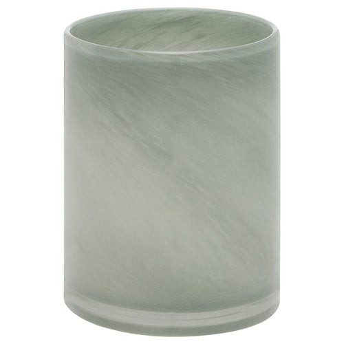 VINDSTILLA - Candlestick, light green,15 cm