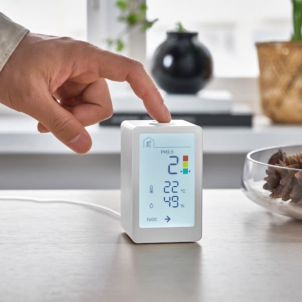 Ikea VINDSTYRKA - Air quality sensor, smart