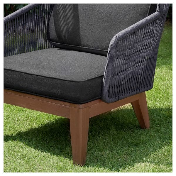 Ikea VINGSÖN - Wing chair, in/outdoor, grey