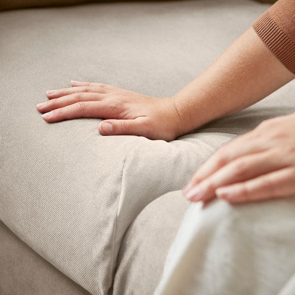 VINLIDEN 2 seater sofa - Hakebo beige , - best price from Maltashopper.com 09304605