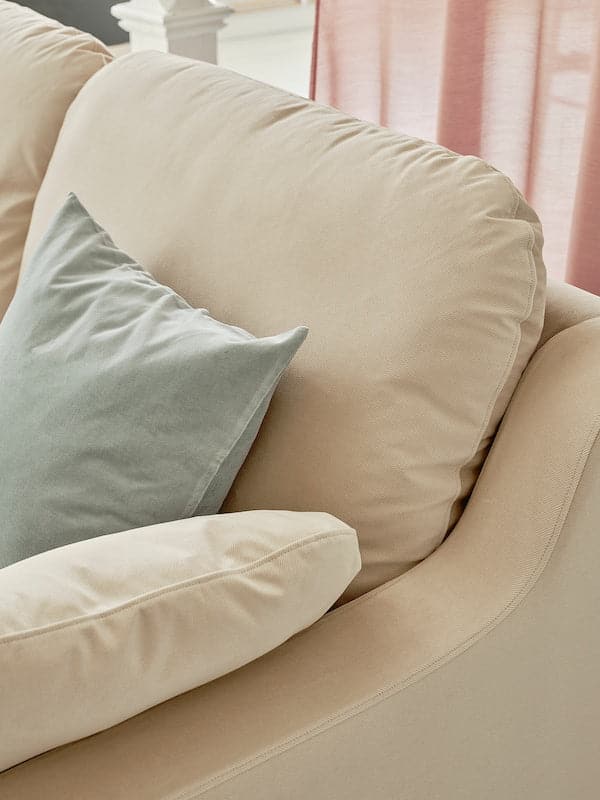 VINLIDEN 2 seater sofa - Hakebo beige , - best price from Maltashopper.com 09304605