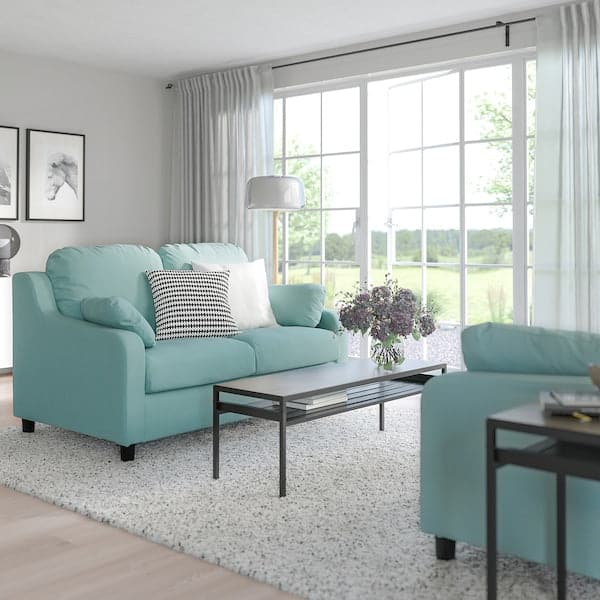 Turquoise 2 seater clearance sofa