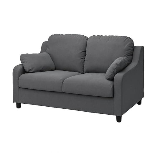 Ikea VINLIDEN 2-seater sofa lining - Dark grey Hakebo ,