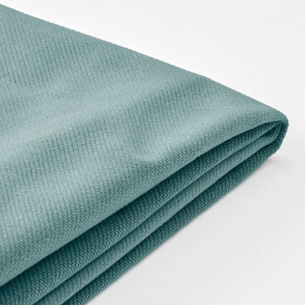 VINLIDEN 2-seater sofa lining - Clear turquoise hakebo , - best price from Maltashopper.com 00443738