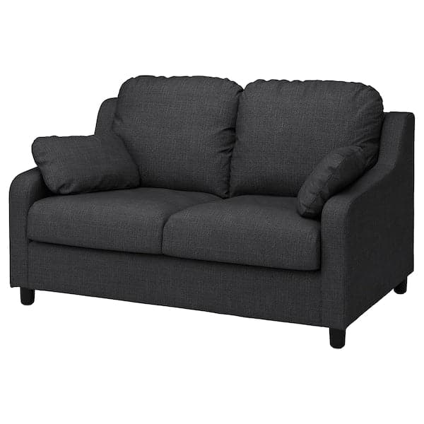 VINLIDEN 2-seater sofa lining - Hillared anthracite , - best price from Maltashopper.com 00455378