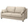 VINLIDEN cover for 3-seat sofa, Hakebo beige