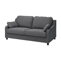 VINLIDEN 3-seater sofa lining - Dark grey Hakebo , - best price from Maltashopper.com 50438353