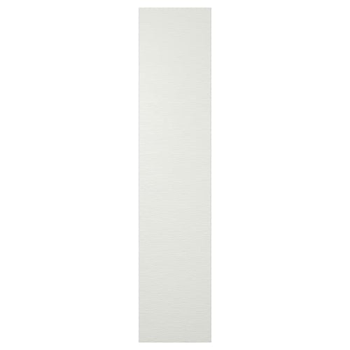 VINTERBRO Door with hinges - white 50x229 cm , 50x229 cm