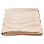 Ikea VIPPSTARR - Tablecloth, stripe pattern red/natural, 150x150 cm