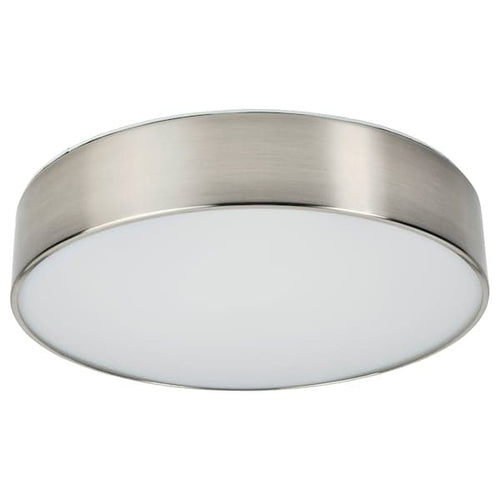 VIRRMO - LED ceiling lamp, nickel-plated, 36 cm 800 lm