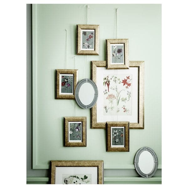Ikea VIRSERUM - Frame, gold-colour, 30x40 cm