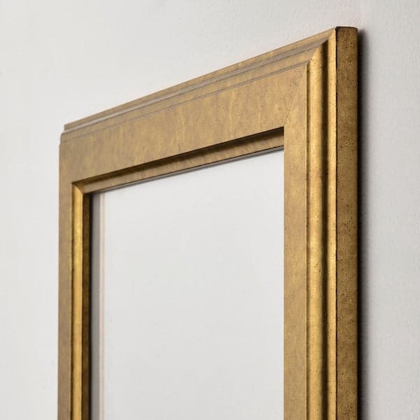 Ikea VIRSERUM - Frame, gold-colour, 30x40 cm