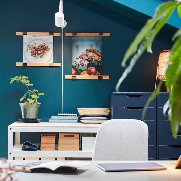 VISBÄCK - Poster hanger, bamboo , - Premium Decor from Ikea - Just €6.99! Shop now at Maltashopper.com