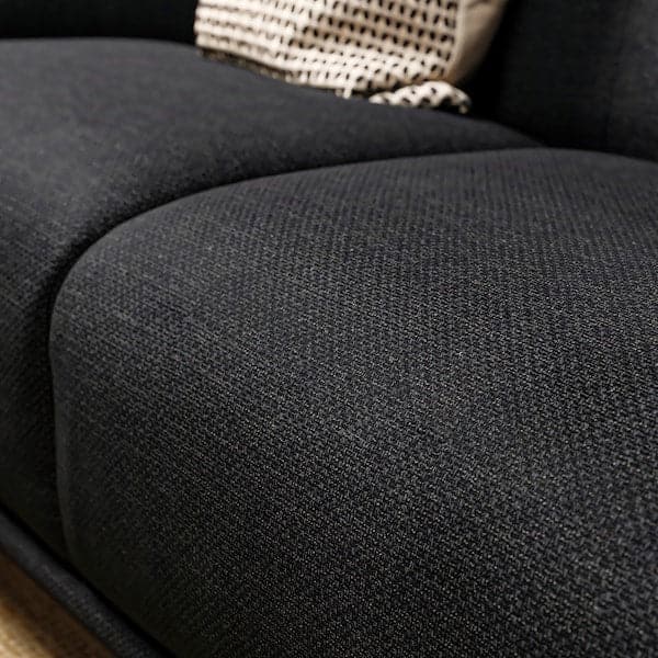 Ikea VISKAFORS 2-seater sofa, Lejde anthracite/brown ,