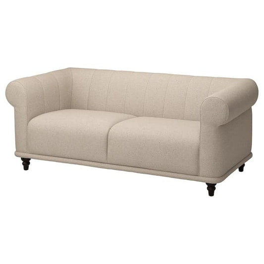 Ikea VISKAFORS 2-seater sofa, Lejde light beige/brown ,