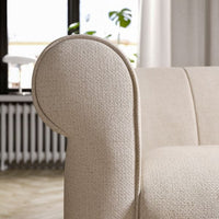VISKAFORS 2-seater sofa, Lejde light beige/brown , - best price from Maltashopper.com 29443257