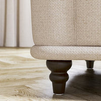 VISKAFORS 2-seater sofa, Lejde light beige/brown , - best price from Maltashopper.com 29443257