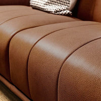VISKAFORS 3-seat sofa, Högalid brown / birch , - best price from Maltashopper.com 19443352