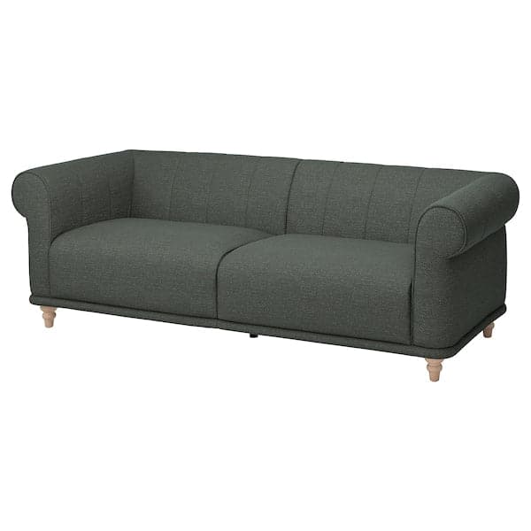 Ikea VISKAFORS 3-seater sofa, Lejde/grey/ birch green ,