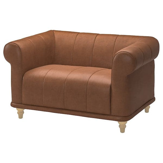 VISKAFORS - Poltrona 1,5 posti, Högalid marrone/betulla - best price from Maltashopper.com 79443269