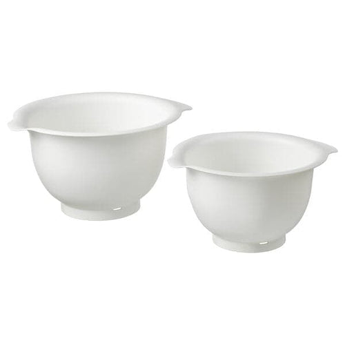 VISPAD - Mixing bowl, set of 2, white