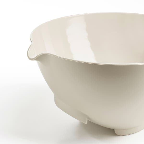 VISPNING - Mixing bowl, beige, 3.0 l - best price from Maltashopper.com 30485307