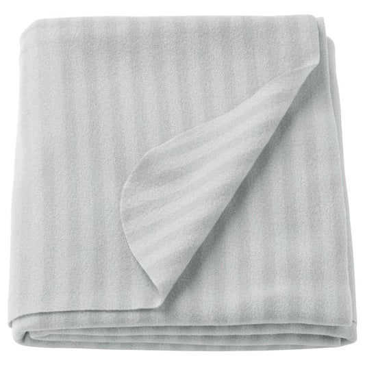 Ikea VITMOSSA - Throw, grey, 120x160 cm
