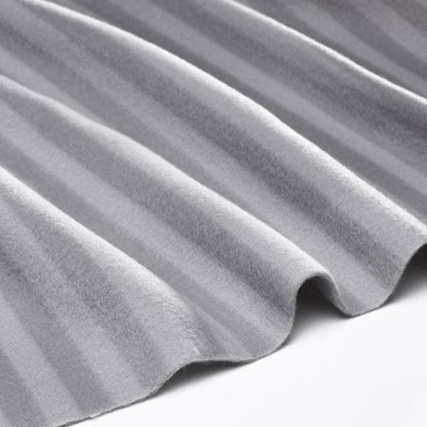 Ikea VITMOSSA - Throw, grey, 120x160 cm