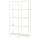 VITTSJÖ - Shelf, white/glass, 100x175 cm
