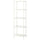 VITTSJÖ - Shelf, white/glass, 51x175 cm
