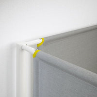 VITVAL - Loft bed frame, white/light grey, 90x200 cm - best price from Maltashopper.com 10411242